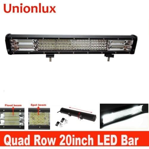 20inch 500W 20'' Quad Rows High Power Led Work Light 9D LED light Bar Offroad 4x4 Car light 12V 24V for Truck SUV ATV