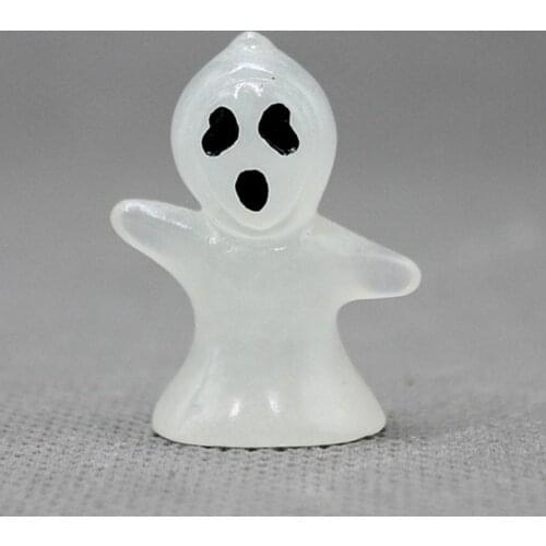 Long-lasting 4Pcs/Set Cute Halloween Decorative Resin Ornament Cartoon Figurine Lovely for Party