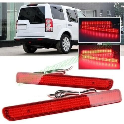 Car accessories 2X LED Rear Tail Bumper Light For Land Rover Discovery LR3 LR4 Range Rover Sport Car Light