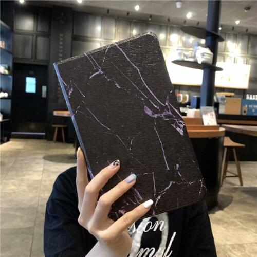 For Samsung Galaxy Tab S7 T870 T875 S7 Plus T970 T975 A7 T500 T505 Tab A T510 T515 T290 T295 Hard Marble Pattern PC Cover Case