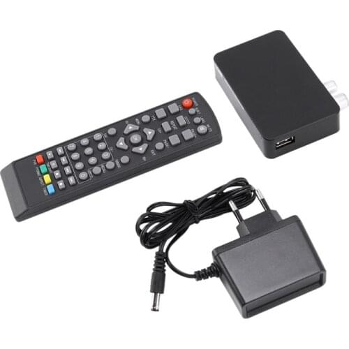 K2 DVB-T / T2 TV Receiver 3D Digital Video Terrestrial MPEG4 PVR HD 1080P Set-Top Box TV Box(EU Plug)