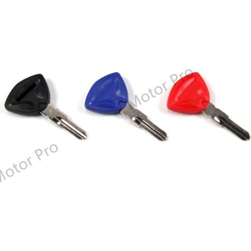 Uncut Blade Blank Key For CAN-AM SPYDER TRIKE GS 990 RS Motorcycle Replacement Accessories With Logo BLACK RED BLUE