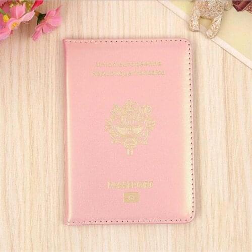Fashion Passport Cover France Original edition Passeport Covers for Francais Girls Pasport etui passeport Holder
