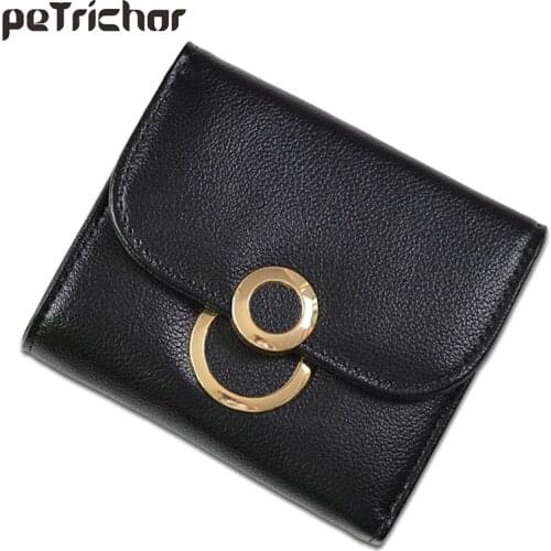 Fashion New Hasp Women Short Wallets PU Leather Coin Pocket Card Holder Money Small Clutch Purse Brand Designer for Female