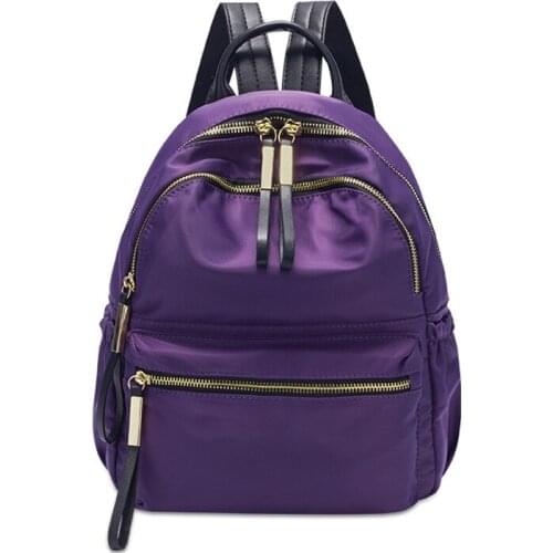 Newhotstacy Bag 05222021 Ladies fashion backpack Oxford canvas bags schoolbag