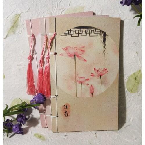 1pcs BZNVN original vintage handmade gifts. This ancient art watercolor window series