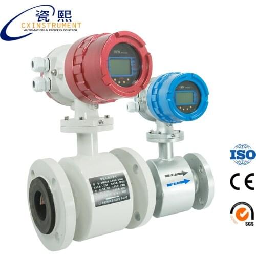 Sewage flow meter 2 inch diameter carbon steel material and 4-20mA Output Sea water flow meter