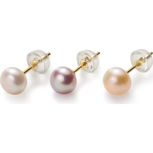 Real 925 Sterling Silver Jewelry Pearl Earrings for Women Fashionable Silver 925 Stud Earring Party Wedding Fine Jewelry Gift