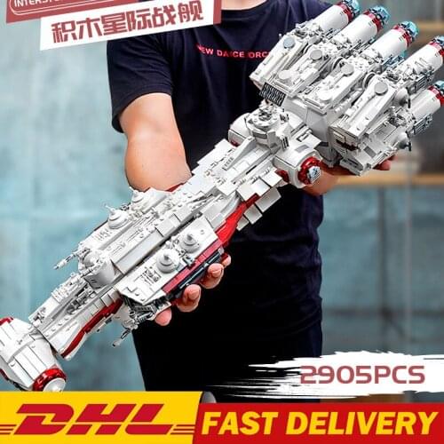 Mould King Building Blocks Star Plan The Mortesvs Corellian Corvette-Blocksade Runner model Tantive IV set Kids DIY Toys Gifts