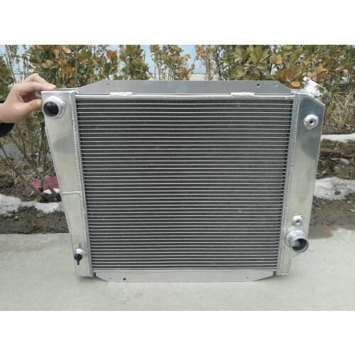 3 ROW Aluminum Radiator 1966-1977 For FORD BRONCO 289/302 5.0L V8 AT/MT 1967 1968 1969 1966 1977 1975 1976
