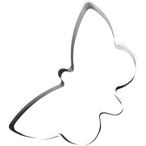 Butterfly Shaped Aluminium Mold Sugarcraft Biscuit Tools Cookie Cake Pastry Baking Cutter Mould Tool High Quality