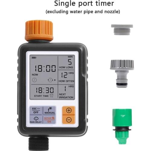 Automatic Irrigation Water Timer Lcd Screen Sprinkler Controller Outdoor Garden