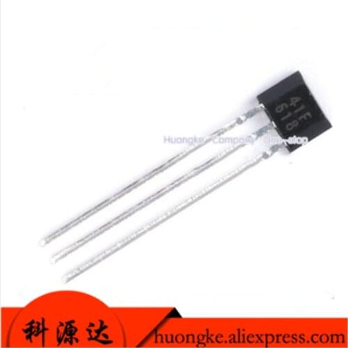 10PCS/LOT SS41F S41 41F TO-92 Bipolar Hall Sensor