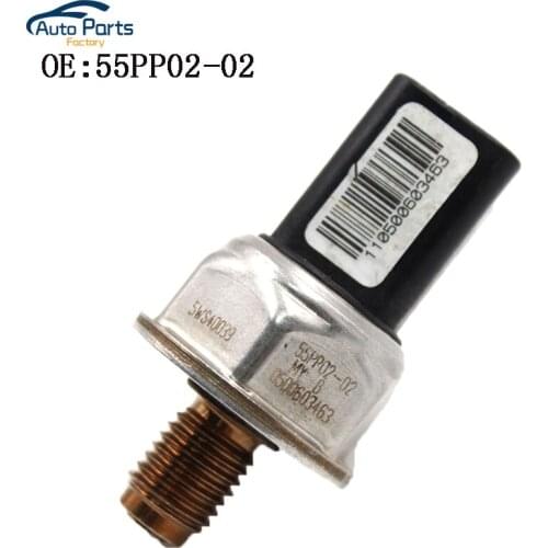 Fuel Rail Pressure Sensor For Peugeot 307 2.0 HDI 16V For Ford Focus C-MAX S-Max 1.8 2.0 TDCI 55PFuel RaP02-02 5WS40039 55PP0202