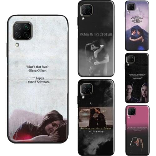 Vampire Diaries Damon Salvatore Quotes Case For Huawei P Smart 2019 2021 Nova 5T P20 P40 P30 Pro Mate 20 Lite Honor 10i 8X 9X 8A