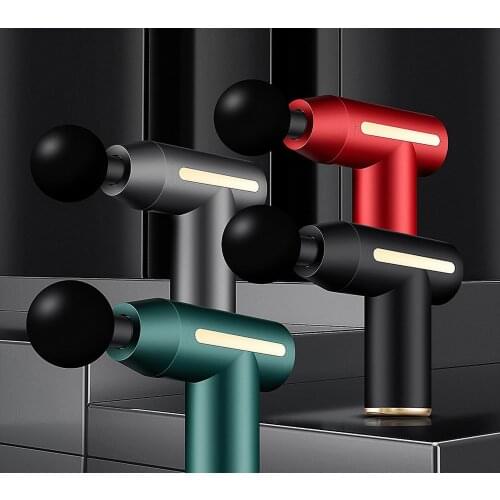 Home Massage Gun Deep Tissue Percussion Muscle Massager Pain Relief Fascia Gun Electric Full Body Massager BX720