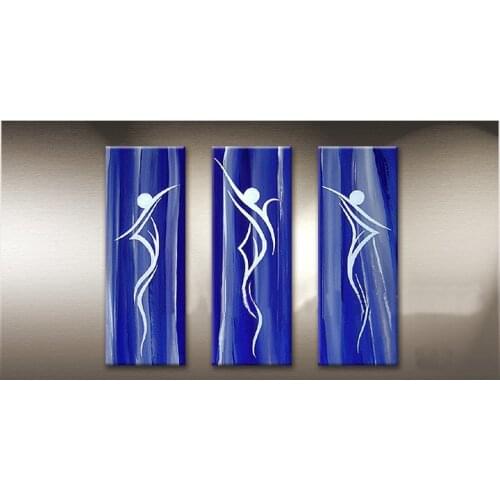 Handmade oil painting on canvas modern 100% Best Art White Figurative Oil Painting original FI-075