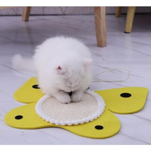 Sisal Cat Scratcher Board Scratching Post Mat Toy For Tower Climbing Tree Pad Cooling Litter Mat Lounger Protector Cat Toy