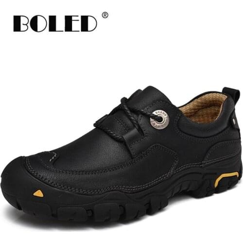 Handmade men boots plus size autumn boots,comfortable nature leather men ankle boots shoes men Dropshipping