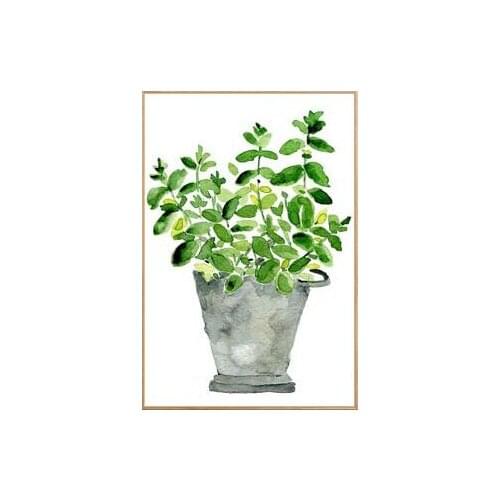 MaHuaf-A2014 Nordic decoration DIY painting by numbers flowers on canvas modern wall acrylic picture for living room