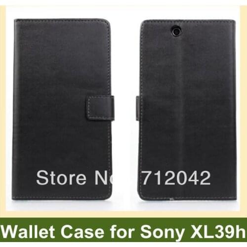 New PU Leather Wallet Case for Sony XL39h(Xperia Z Ultra) Flip Cover Case for Sony Xperia Z Ultra XL39h Free Shipping