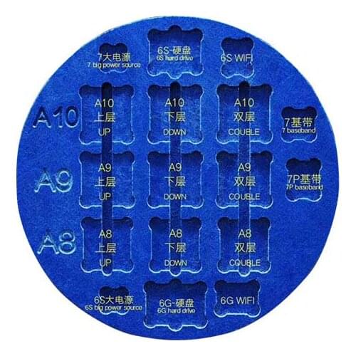 Microscope Remove Glue IC CPU BGA repair holder Dedicated Positioning Repair Fixture for iPhone Fingerprint Maintenance tool