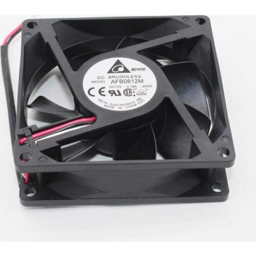 Delta Electronics AFB0812M AK25 Server Cooling Fan DC 12V 0.18A 80x80x38mm 3-wire