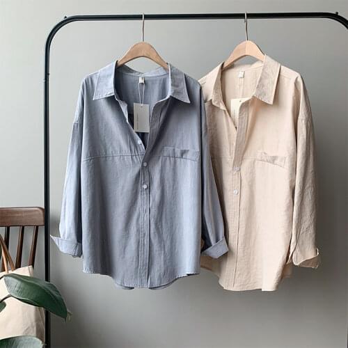 Женские рубашки оверсайз Shzxssfy China At AliExpress