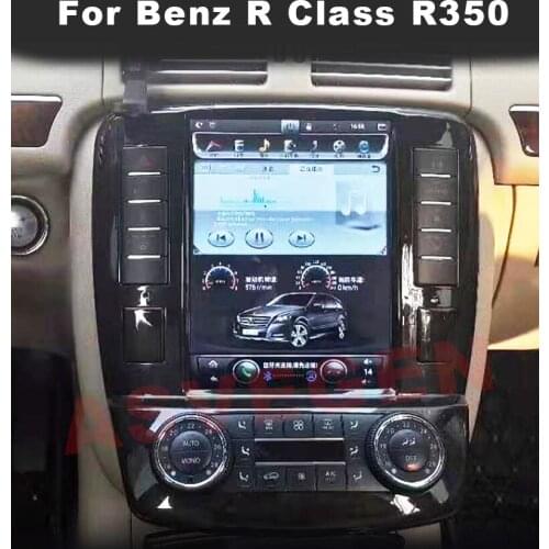 9.7'' Vertical Tesla Screen Android Navigation Radio Player For Benz R class R350 Stereo Multimedia Player Auto Radio