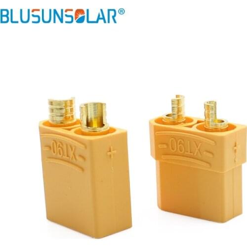 High Quality wholesale 100 Pairs/Bag XT90 Bullet Plug Connectors Male and Female for RC Lipo Battery RC Battery Connector