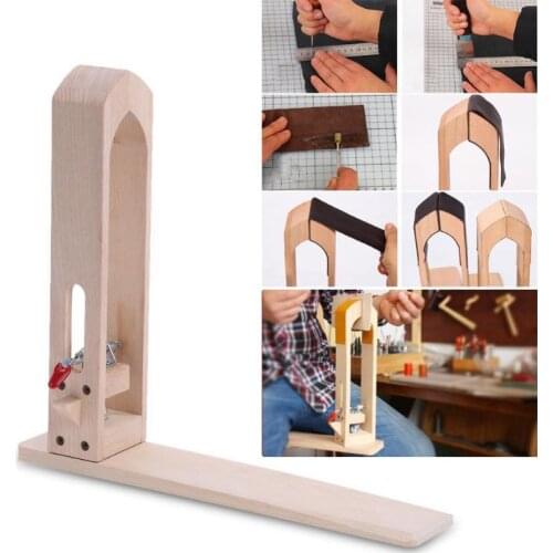 DIY Desktop Leather Craft Wood Clip Lacing Stitching Clamp for Leather Sewing Tools Hand Tool Set Leather Retaining Clip Tool