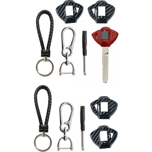1Set Motorcycle Key Shell Case Protective Cover for Suzuki DR650SE DL650 Bandit GSXR Katana 750