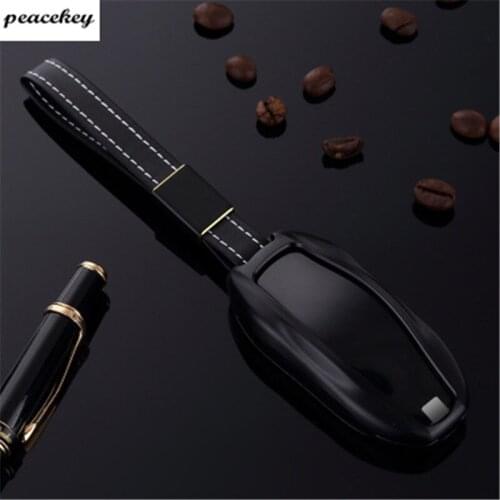 Aluminum Alloy Car Key Case For Tesla Model S Aluminum Alloy Car Smart Key Case Cover Remote Control Key Shell Protector