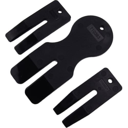 DWCX 3pcs Car Door Body Trim Removal Pry Wedge Panel Tool Fit For Volkswagen AUDI Seat Skoda VAG T10383