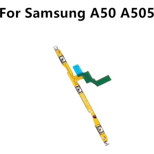 For Samsung A50 A505 Power Volume Side Key Button Flex Cable ON OFF Switch For SAMSUNG A505 Flex Cable Replacement Repair Parts
