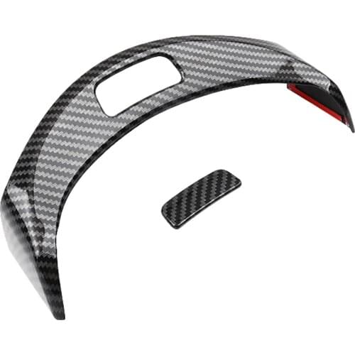 Car Center Console Armrest Box Buttons Frame Decoration Sticker Trim for Mercedes Benz C Class W205 GLC X253 2015-2020