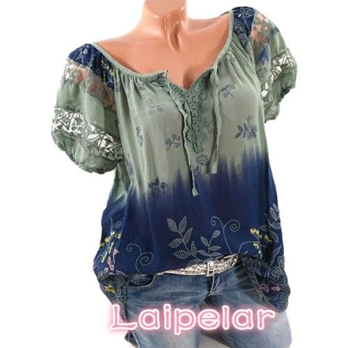 Laipelar Openwork Blouses