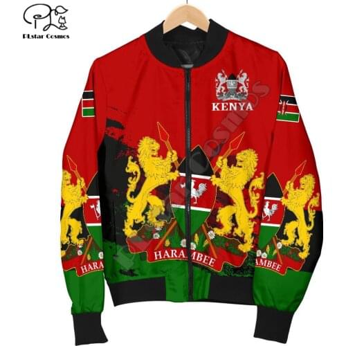 PLstar Cosmos Kenya Mens Bomber Jacket Kente 3D Printed New Fashion Hip-Hop Sportswear Unisex Casual Windbreaker Style-2