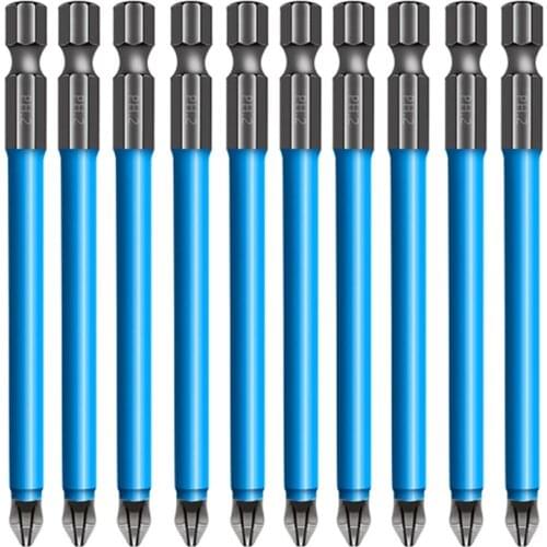 S2 Anti Slip Screwdriver Bits Set Screw Driver Bit Electric Power Multi-bit Tool M17E