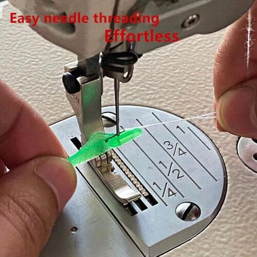 3PCS Small fish type needle threader sewing machine needle threader needle threader threader simple threader needle threader