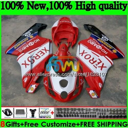 OEM Body For DUCATI 749R 999R 749S 999S 749 999 Red white 05 06 Bodywork 79BS.56 749-999 CC 749 999 S R 2005 2006 Fairing kit