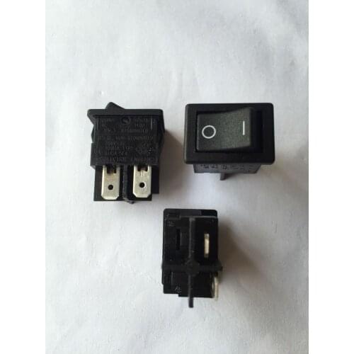 Original new 100% 85.3 85.0 rocker switch black 2pin 2 gear 10A250VAC