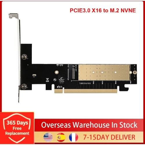 M.2 To PCIE X16 Adapter PCI Express 3.0 NVME Expansion Card High Speed Computer M Key Riser Card For MAC/Linux/Windows Dropship