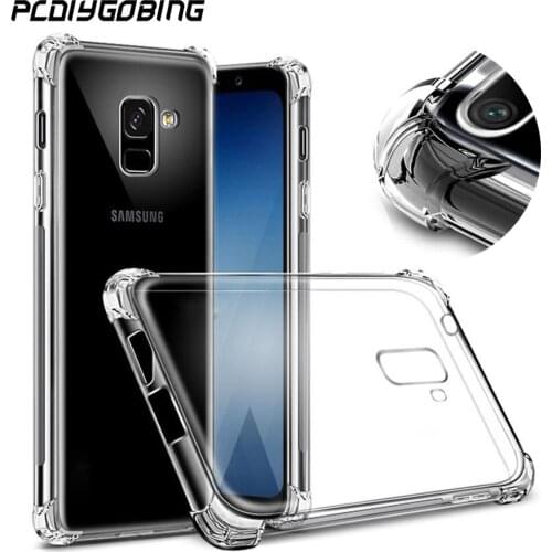 Airbag For Samsung S10 5G S9 S8 Plus A10 A20 A30 A40 A50 A60 A70 A80 A90 A2 Core Note 10 Pro 9 8 Clear Armor Cover Soft Cases