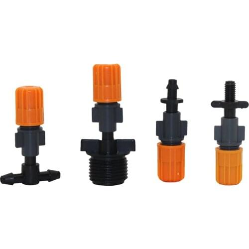 10Pcs 6mm Atomization Spray Nozzles Cooling Dust Removal Sprinklers Match With 6mm Garden Water Connectors Irrigation Fittings