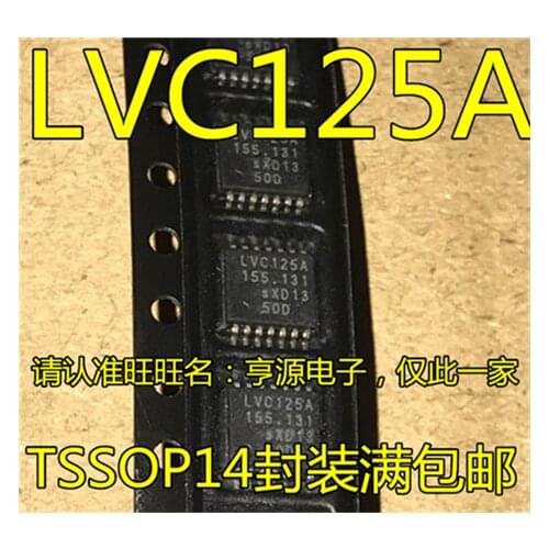 SN74LVC125APWR LVC125A 74LVC125APW TSSOP14