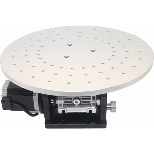 Rotating Platform For Marking Engraving Machine 300MM Electric 360 Degree Rotary Workbench Machine