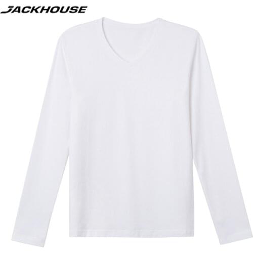 WEINISI Men's Plain T-shirts