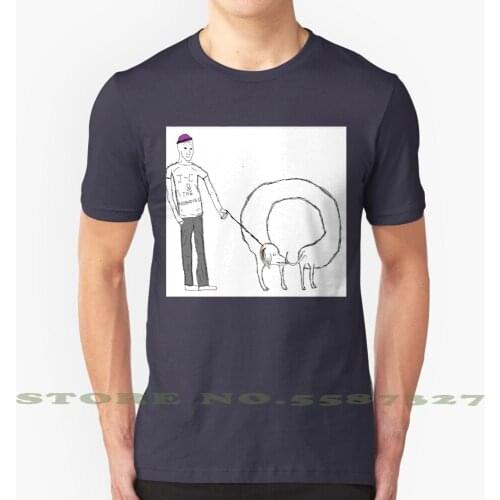 Walking The Dog Graphic Custom Funny Hot Sale Tshirt Crywank Feels Feels Guy Memes Suicide Pain Depression Dank Memes Tomorrow