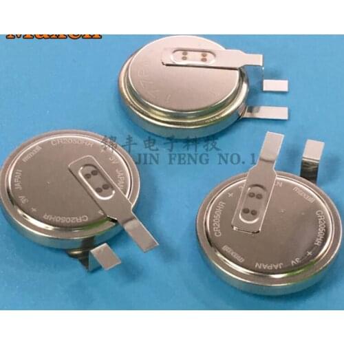 4PCS/LOT Button lithium battery CR2050HR CR2050 2050HR 3V high temperature vehicle tire pressure monitoring battery